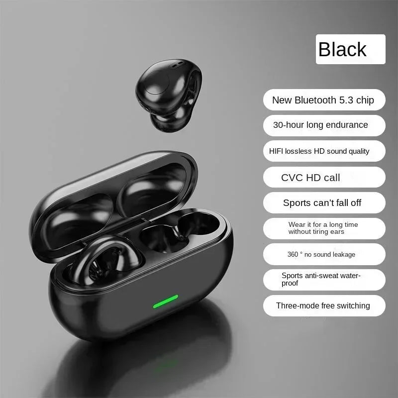 Open Ear Bluetooth Headphones – Bone Conduction Wireless Earbuds | Bluetooth 5.3 | IPX5 Waterproof | Sports & Running