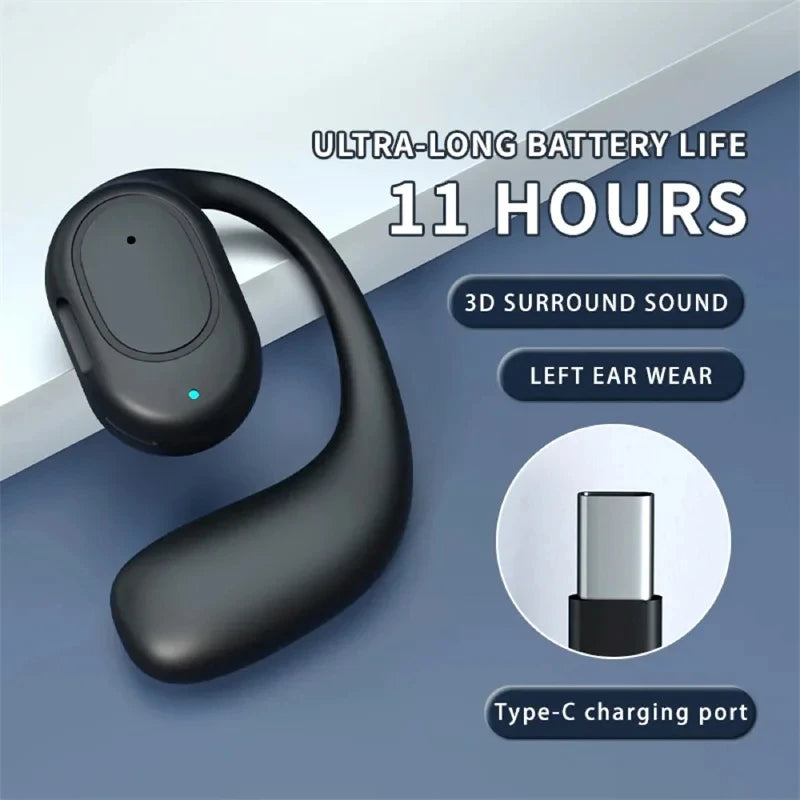 Wireless Headphones Bluetooth Headset With Microphone Bone Conduction