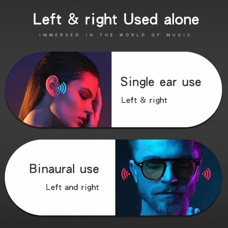 Open Ear Bluetooth Headphones – Bone Conduction Wireless Earbuds | Bluetooth 5.3 | IPX5 Waterproof | Sports & Running